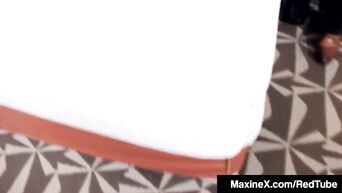 Asian Milf Maxine X Gets BBC Face & Pussy Fucked! Damn!