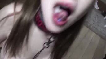 Cute Teen Deepthroats And Gets Fucked In Her Ass