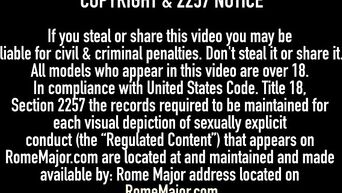 PAWG Virgo Peridot & Ebony Katana Lopez Fuck BBC Rome Major!