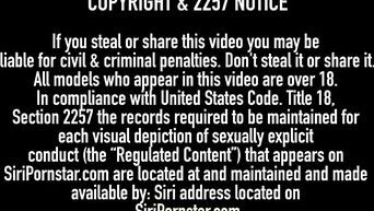 Curvy PAWG Siri PornStar Drinks Cummy Nut Busted Margarita!