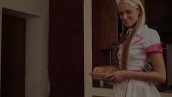 Nurse Anna Akinfeev solo anal toying