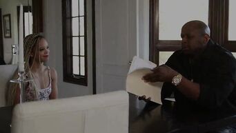 Exotic babysitter Ashley Lovebug fed BBC cum after banging