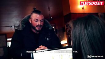 LETSDOEIT - Horny Teens Get Caught On Camera Fucking In Hostel