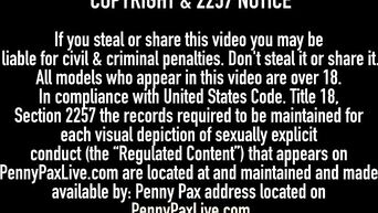 Horny Redhead Penny Pax Takes A Load Of Cum After Sloppy BJ!