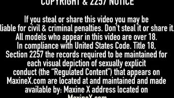 Asian Milf Maxine X - 1st Black Cock Double Anal Vag & Oral