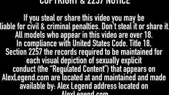 Lily Lane Gets Railed & Facialized By Fat Cock Alex Legend!
