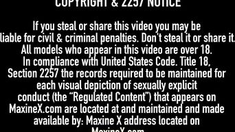 Asian Milf Maxine-X & Selah Rain Ass Fucked By 6 Black Cocks