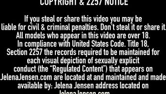 Penthouse Pet Jelena Jensen Eats Alice Wonder's Pussy!