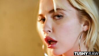 TUSHYRAW She needed a huge hard cock to gape her tight asshole