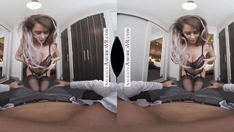 Naughty America presents Emily Addison VR - Beautiful face and juicy ass
