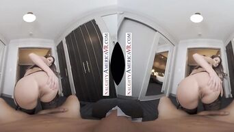 Naughty America presents Emily Addison VR - Beautiful face and juicy ass