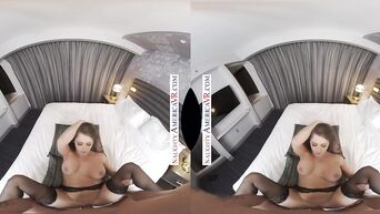 Naughty America presents Emily Addison VR - Beautiful face and juicy ass