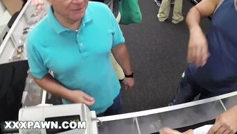 XXX PAWN - Some Guy's Wife Fucks A Stranger For $900 In A Dank Back Room