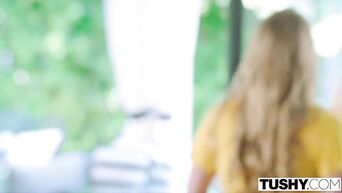 TUSHY Shy Intern Secretly Wants To Be Gaped By Her Boss