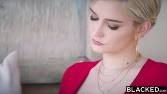 BLACKED She's never had BBC and wanted to treat herself