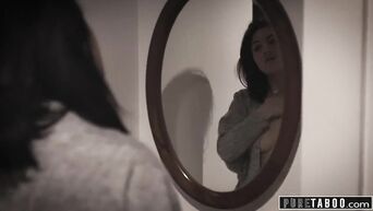 PURE TABOO Virginal 18yo Step-Sister Longs 2 Try ANAL with Bro