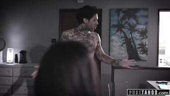 PURE TABOO Virginal 18yo Step-Sister Longs 2 Try ANAL with Bro