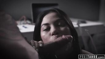 PURE TABOO Virginal 18yo Step-Sister Longs 2 Try ANAL with Bro