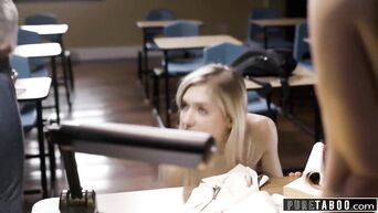 Lesbian Teacher Makes Mom Spank her Bratty Daughter- PURE TABOO