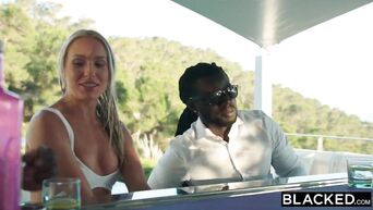 BLACKED She treated herself to a double BBC vacation