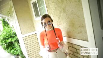 skinny pigtail teen carmen rae gets fucked hard by hookup hotshot