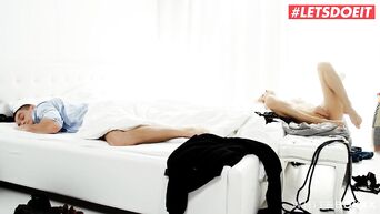 LETSDOEIT - Horny Blonde Teen Wakes Up Wanting More SEX - Part 2
