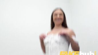 Fake Agent Multiple orgasms for hot kinky sexy model Alyssa Reece