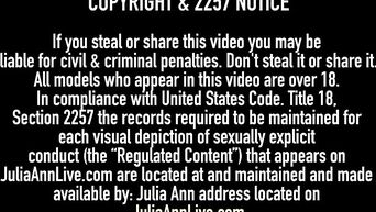 Busty Horny Milf Julia Ann Gets House Sale By Giving Sloppy Wet Blowjob!