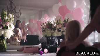 BLACKED Riley Steele Takes BBC For The First Time!