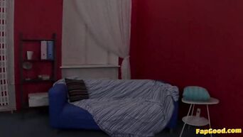 Rough anal sex and gape for petite teen girl