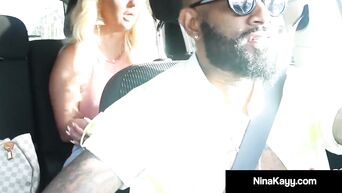 Phat Ass Babe Nina Kayy Bangs A BBC Boober Driver!