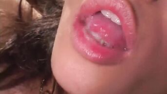 Classy Japanese babe gets covered with cum - Japanese Bukkake Orgy