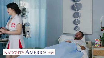 Naughty America - Naughty Nurse Valentina gives special care