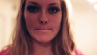 Cute blonde sister get fucked by brother