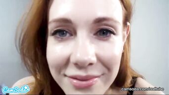 CamSoda - Maitland Ward Redhead Fox Big Tits Masturbation