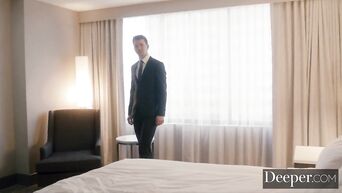 Deeper. Husband on the Phone with his Wife While Cheating with Nia Nacci