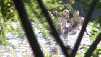 Public Russian Beach Couple Sex Hidden Cam Voyeur