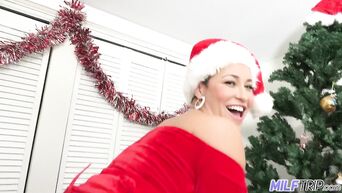 MILFTRIP MILF Ryan Keely Gets Holiday Sex From Neighbor