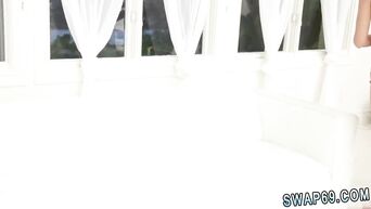 Family porn with lascivious father and sexy daughter
