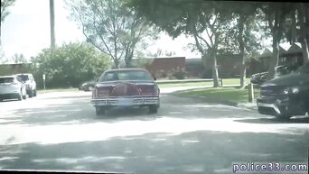 Cool blowjob for the prisoner from the cops