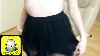 Take off your skirt faster, whore