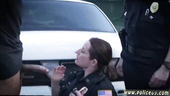 Real porn with female cops fucking with a nigger