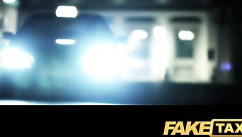 HD porn: Elf fucks two angel-lesbians in a taxi