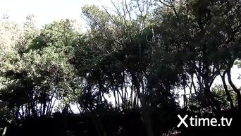 Italian porn: Busty MILF fucks with brutal macho