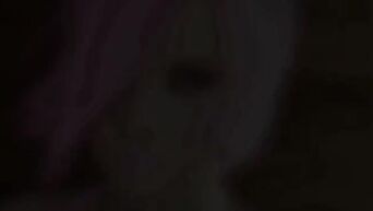 Animated porn: Busty blonde and big demonic dick
