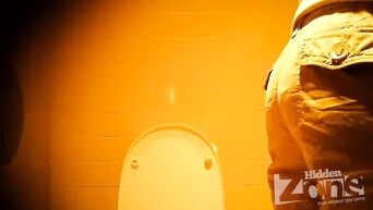 MILF pisses in toilet, not knowing about spy cam
