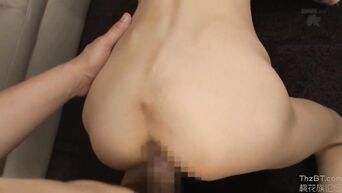 Very thin girl asian sucks cock