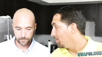 Naked sexy surprise for their men