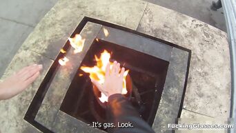 Fucked Russian whore in entrance