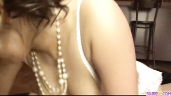 Spouse persuaded Asian MILF to swing party